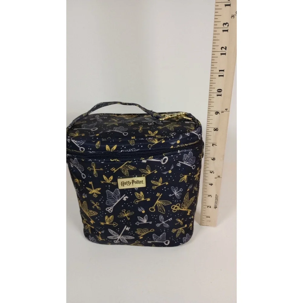 JuJuBe Harry Potter Blue/Gold Flying Keys Mommy Case/Bag for Baby Care Products